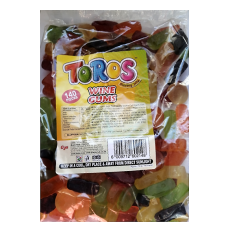Toros Wine Gums - 140 Piece